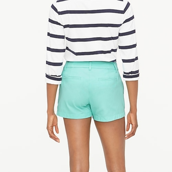 J.Crew 3.5" Classic Chino Short Sunwashed aqua - Picture 3 of 6